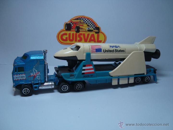Coches a escala: RAREZA CAMION TRAILER KENWORTH NASA COLUMBIA UNITED STATES DE GUISVAL CAMPEON 1,64