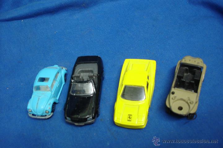 Coches a escala: 3 COCHES MAJORETTE Y UN COCHE PLAYME - LEER DETALLES