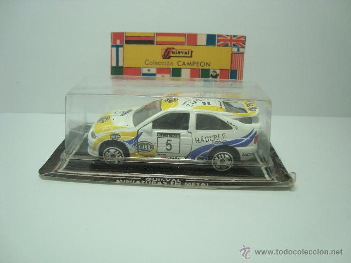 Coches a escala: FORD ESCORT DE GUISVAL CAMPEON 1,64 nuevo en su caja