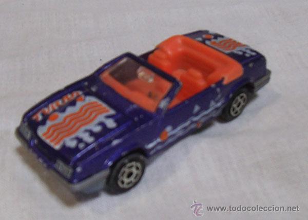 Coches a escala: COCHE A ESCALA DE MAJORETTE - MUSTANG CONVERTIBLE, VIOLETA