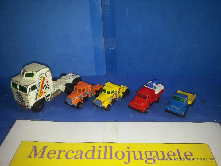 Coches a escala: lote de camiones guisval