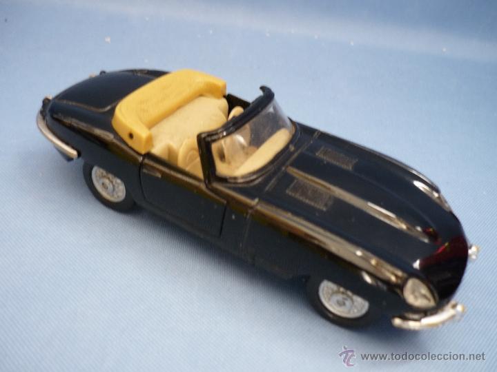 Coches a escala: COCHE JAGUAR E.CABRIOLET.1/38 METALICO.GASTOS DE ENVIO 4&euro; PARA ESPA&Ntilde;A.