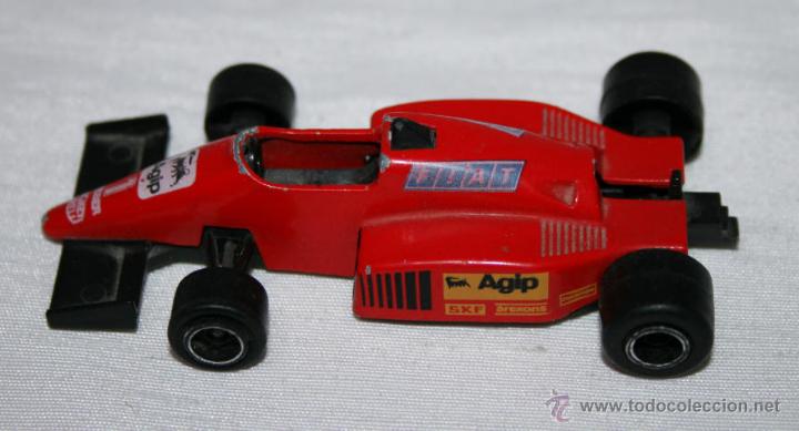 Coches a escala: COCHE DE JUGUETE, FERRARI F1 A ESCALA ECH. 1/55 N&ordm; 282 MAJORETTE