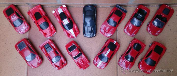 Coches a escala: Colecci&oacute;n 13 coches Ferrari V-POWER Shell - Foto 2