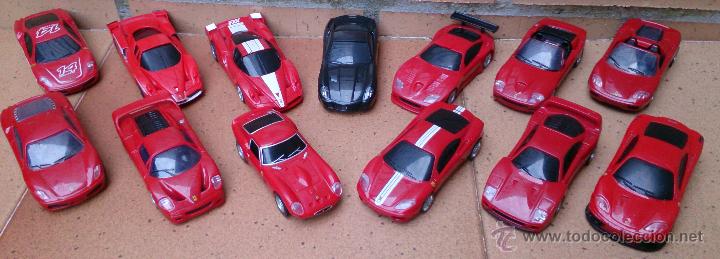 Coches a escala: Colecci&oacute;n 13 coches Ferrari V-POWER Shell - Foto 5