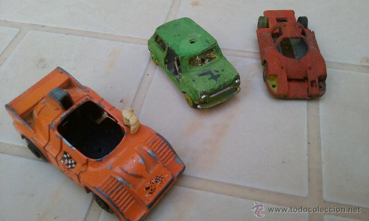 Coches a escala: Lote guisval de mini cooper, panther bertone y bolido
