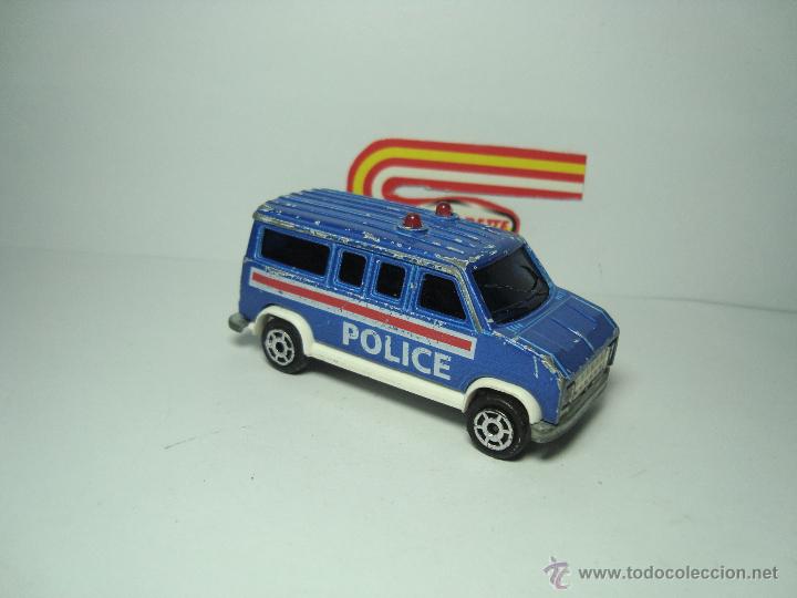 Coches a escala: FOURGON VAN POLICE DE MAJORETTE 1,64 - Foto 1