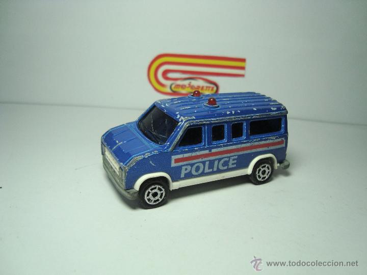 Coches a escala: FOURGON VAN POLICE DE MAJORETTE 1,64 - Foto 2