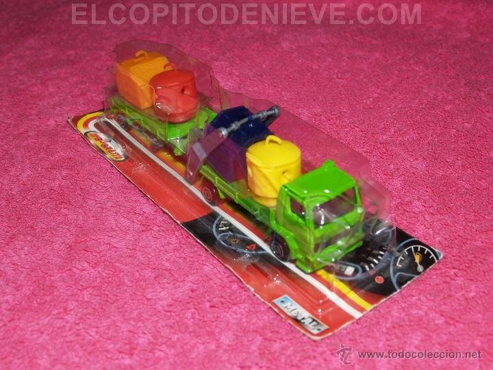Coches a escala: VINTAGE 90&acute;s MAJORETTE SERIE 300 RARE TRUCK TRANSPORT CONTAINERS NEW