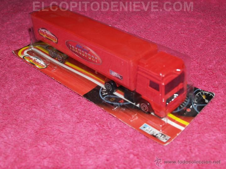 Coches a escala: VINTAGE 90&acute;s MAJORETTE SERIE 300 TRUCK MINI TRANSPORT HAULER DIESCAST NEW
