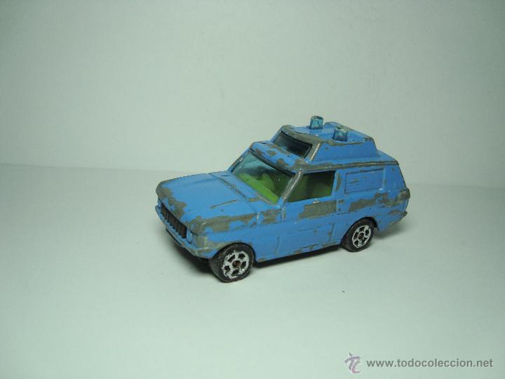 Coches a escala: ANTIGUO RANGE ROVER POLICIA DE CORGI JUNIORS 1,64