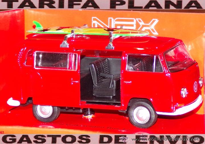 Coches a escala: FURGONETA VW T2 APROX ESCALA 1:36 EN SU CAJA