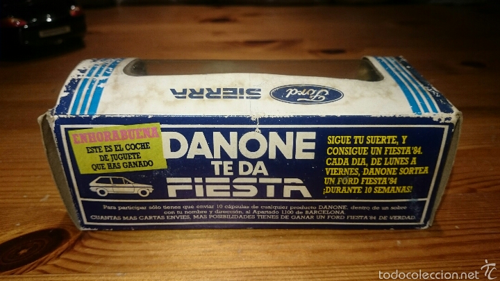 Coches a escala: Ford Sierra de transplastic promo. Yoghurt Danone - Foto 4