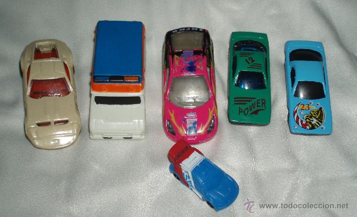 Coches a escala: lote de cinco coches varias escalas - Foto 1