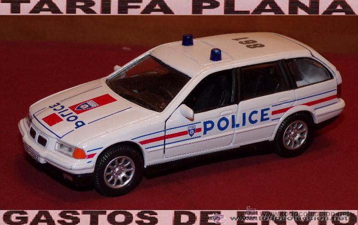 Voitures &agrave; l'&eacute;chelle: BMW SERIE 3 TOURING POLICE ESCALA 1:36 SIN CAJA TAL Y COMO SE VE