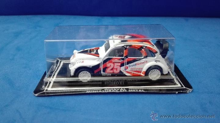 Coches a escala: GUISVAL - COCHE CITROEN 2 CV. ESCALA 1/60. MINIATURAS EN METAL.