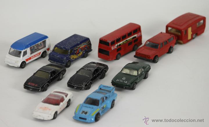 Voitures &agrave; l'&eacute;chelle: COLECCION DE 9 COCHES EN METAL. CORGI TOYS. A&Ntilde;OS 80.