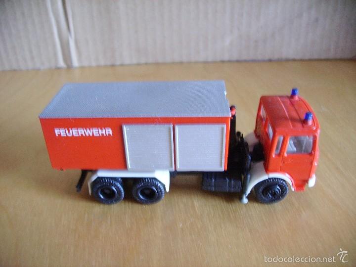 Coches a escala: HERPA --- MAN BOMBEROS - 1/87 - Foto 1