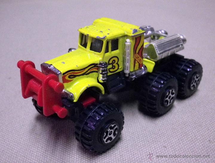Coches a escala: ANTIGUO CAMION, TRAILER, FABRICADO POR GUISVAL, RUEDAS GRANDES