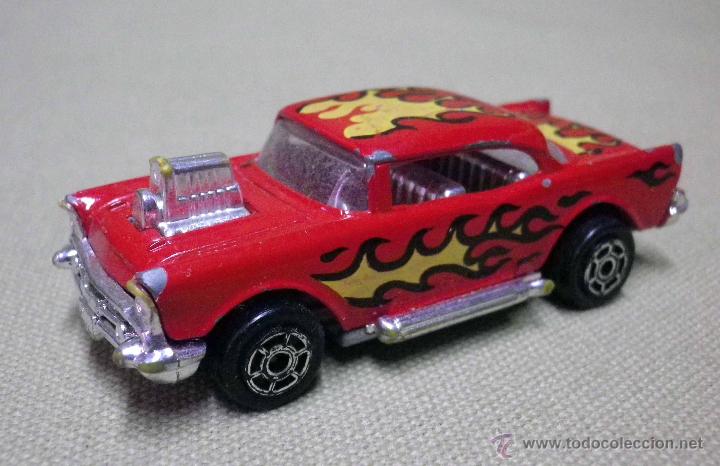 Coches a escala: COCHE METALICO, CHEVY  57, N&ordm; 223, FABRICADO POR MAJORETTE, FRANCIA
