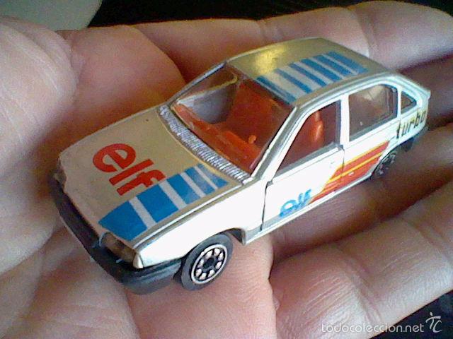 Coches a escala: opel kadett made in spain guisval publicidad elf