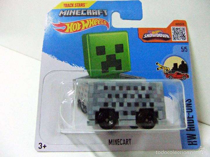 Hot Wheels 2016 Exclusive Minecraft Minecar 6-Car Set Bundle 