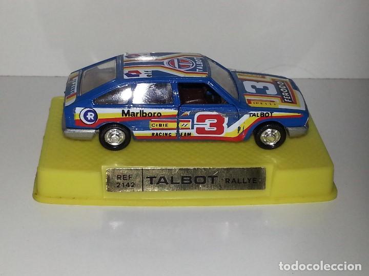 Coches a escala: MIRA : ANTIGUO COCHE CHRYSLER 150 GLS - TALBOT RALLYE REF. 142 A&Ntilde;OS 70 / 80 EN CAJA ESCALA 1/64