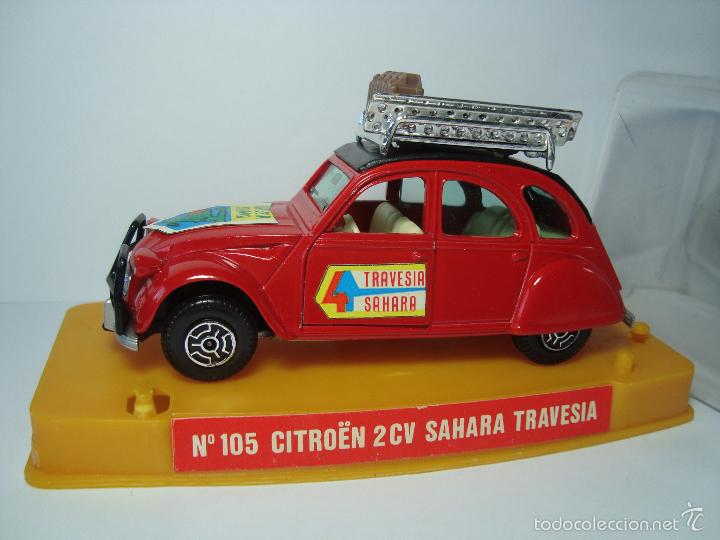 Coches a escala: CITROEN 2 CV SAHARA DE GUISVAL ESCORPION 1,37 NUEVO EN SU CAJA