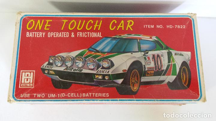 Modellautos: ANTIGUO LANCIA STRATOS ALITALIA DE HONG DA - ONE TOUCH CAR - FUNCIONA CON PILAS Y FRICCI&Oacute;N - TAIWAN
