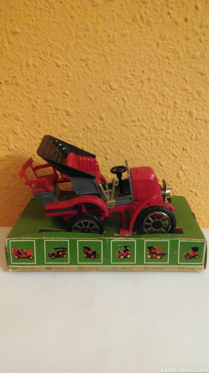 Coches a escala: COCHE DE &Eacute;POCA FABRICADO EN ESPA&Ntilde;A MARCA INZAPLAS REF.309 - Foto 1