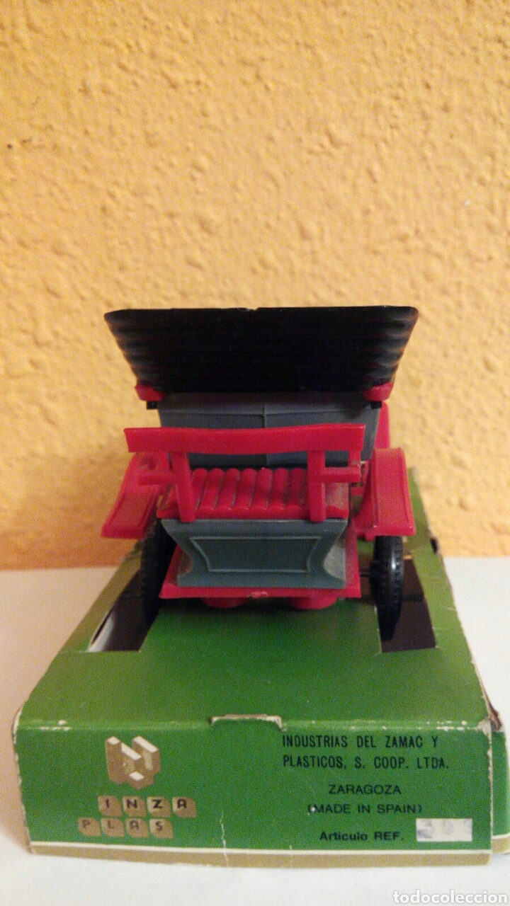 Coches a escala: COCHE DE &Eacute;POCA FABRICADO EN ESPA&Ntilde;A MARCA INZAPLAS REF.309 - Foto 3