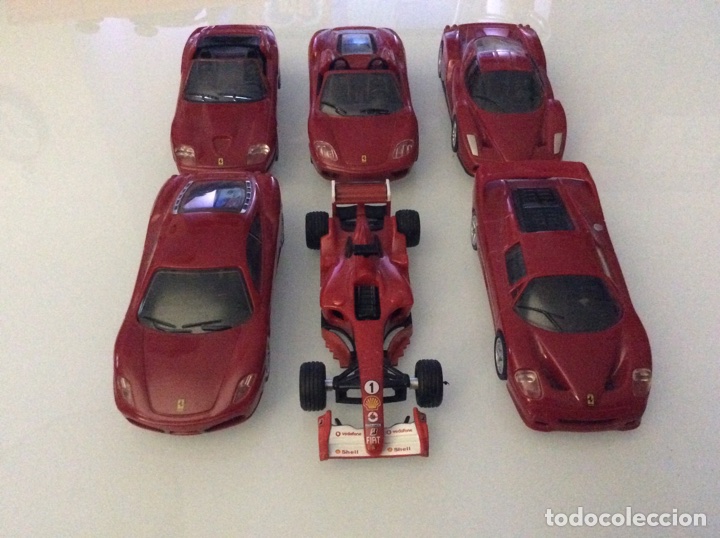 Coches a escala: COLECCI&Oacute;N FERRARI ESCALA 1:38 IMPECABLES