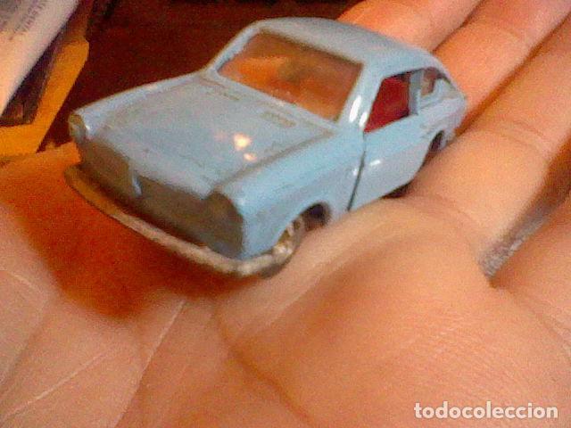 Coches a escala: seat 850 guisval celeste antiguo leer chasis metal