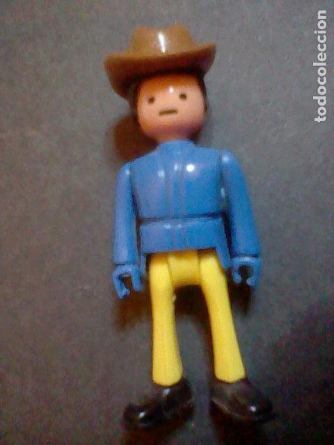 Coches a escala: mu&ntilde;eco figura Guisval vaquero cowboy con sombrero