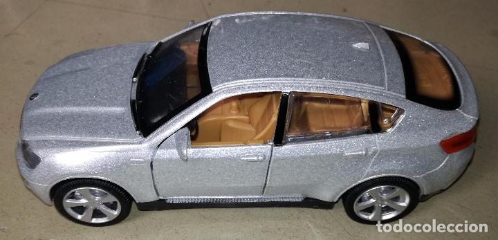 Coches a escala: Coche metalico BMW X6, AG13 1.5VX3: 15 cm de largo