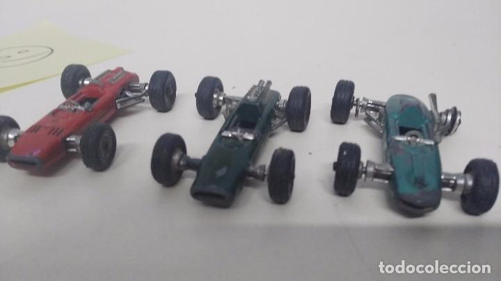 Coches a escala: lote de 3 coches carreras penny lutus ferrari  italy