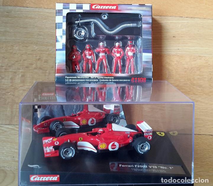Coches a escala: FERRARI F 2002 (N&deg;1) EVOLUTION CARRERA