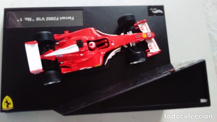 Coches a escala: Coche de carreras Ferrari F2002 V10 N&ordm; 1. Edici&oacute;n Limitada N&ordm; 22185. En caja original