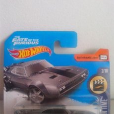 Coches a escala: HOT WHEELS ICE CHARGER THE FATE OF THE FURIOUS DODGE TIME SCREEN 2017 NUEVO EN BLÍSTER SELLADO. Lote 235001120
