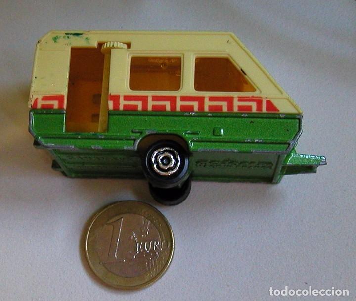 Coches a escala: CARAVANE MAJORETTE ESCALA 1/70 N&ordm; 325 MADE IN FRANCE D&Eacute;CADA 70-80 CARAVANA REMOLQUE