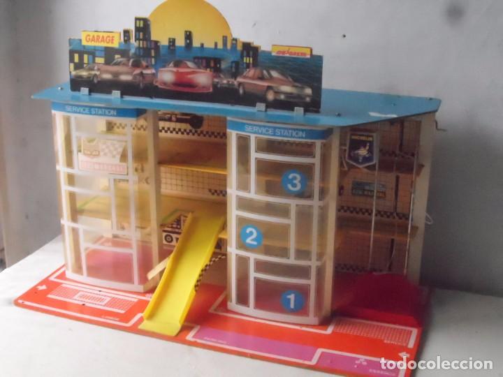 Coches a escala: juguete garaje coche majorette michelin marchal service station depreux holland muy dificil