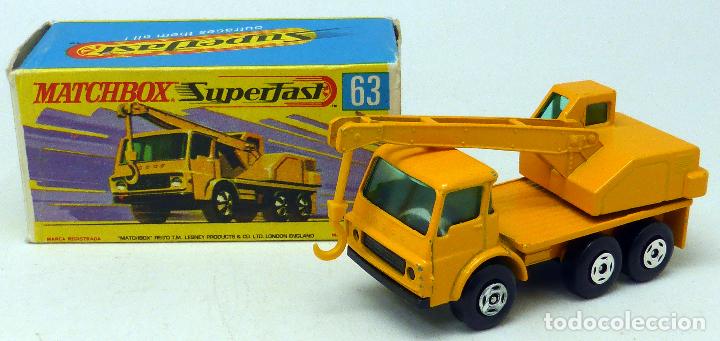 matchbox series no 63 dodge crane truck