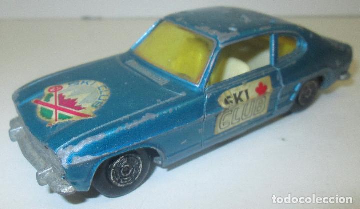 Coches a escala: coche met&aacute;lico FORD CAPRI SKI CLUB Guisval a&ntilde;os 70 esc. 1/37