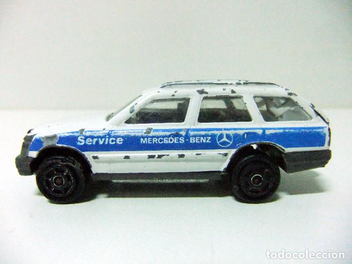 Coches a escala: MERCEDES BENZ 300 TE SERVICE - MAJORETTE N&ordm; 250 ESCALA 1:63 - COCHE MINIATURA AUTOM&Oacute;VIL