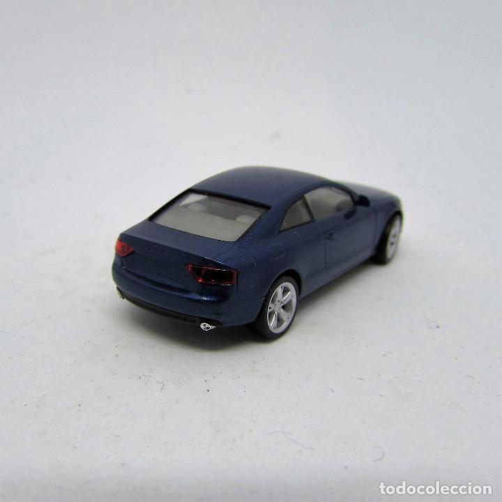 Coches a escala: Herpa 023771 Audi A5 Coupe azul metalizado Escala 1/87 H0 (0809) - Foto 3 - 105948591