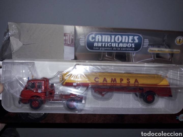 Coches a escala: REPLICA CAMI&Oacute;N PEGASO MOFLETES CON CUBA CAMPSA DE ALTAYA