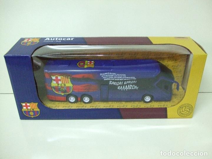 Voitures &agrave; l'&eacute;chelle: AUTOCAR BUS AUTOBUS BAR&Ccedil;A F.C.B. F&Uacute;TBOL CLUB BARCELONA - REPLICA MINIATURA DEPORTE LIGA