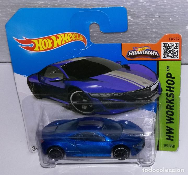 hot wheels acura nsx concept