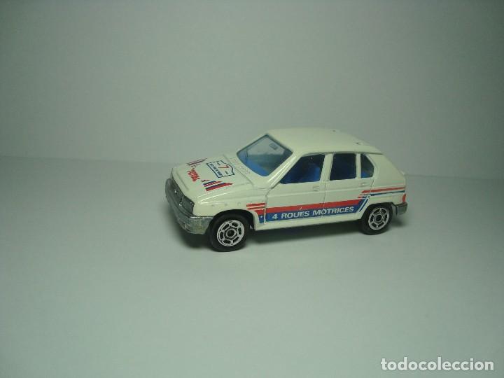 Coches a escala: CITROEN VISA II GTI CRONO 4 ROUTES MOTRICES DE MAJORETTE 1,64