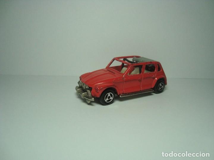 Coches a escala: CITROEN DYANE 6 2 CV POP CROSS RAID MAJORETTE ESCALA 1,64